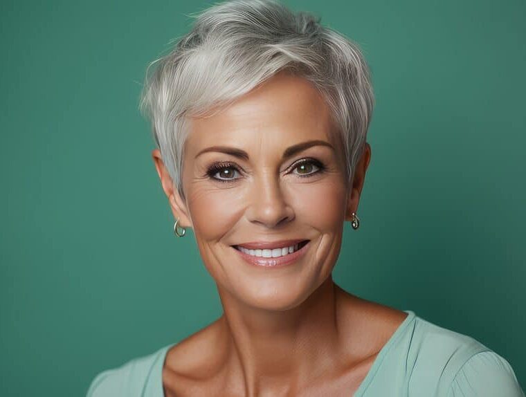 capelli corti scalati donna taglio over 60